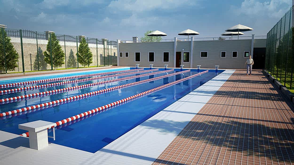 İzmir Yüzme Havuzu Yapımı